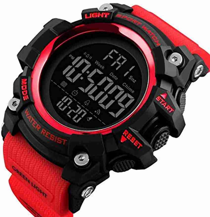 Mens big face digital watches clearance