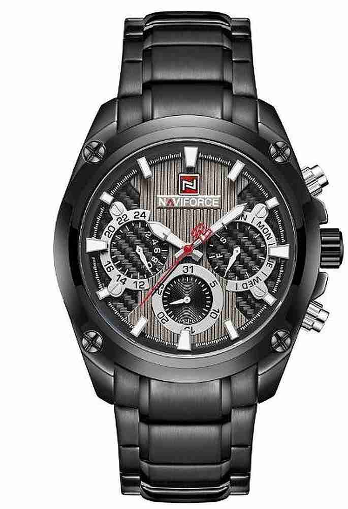 NAVIFORCE NF 9113BK NF 9113 Analog Watch For Men Buy NAVIFORCE