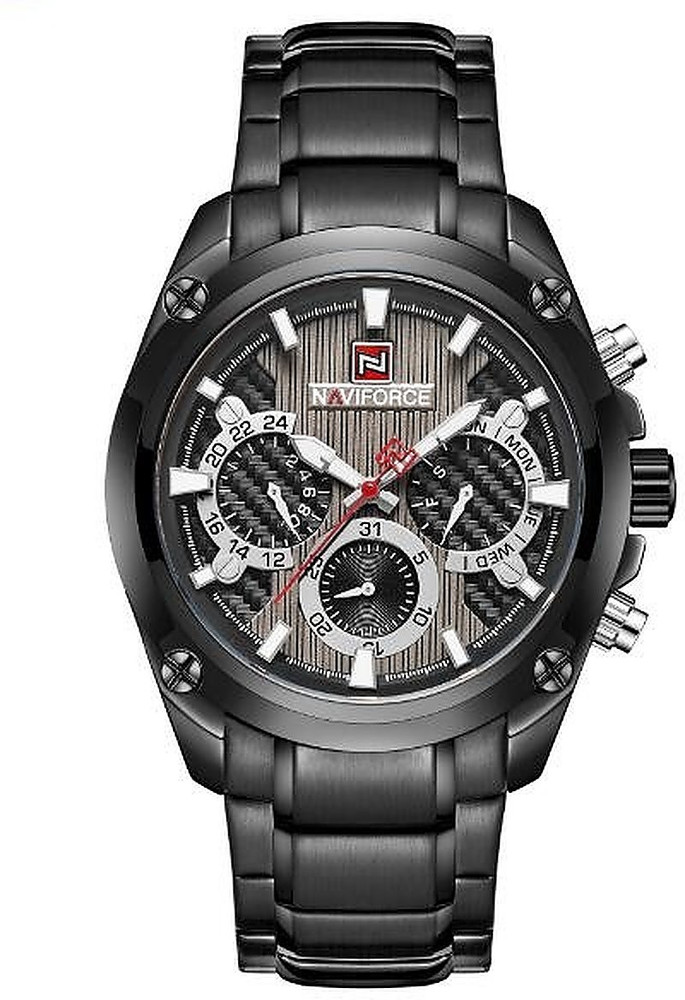 NAVIFORCE NF 9113BK NF 9113 Analog Watch For Men Buy NAVIFORCE