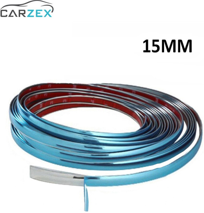 CARZEX chrome strip 15MM-5M Car Beading Roll For Bumper, Grill and Garnish  Cover, Window Price in India - Buy CARZEX chrome strip 15MM-5M Car Beading  Roll For Bumper, Grill and Garnish Cover