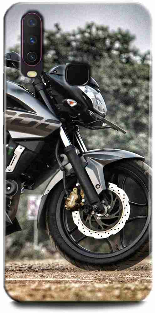FIKORA Back Cover for Vivo Y15 1901 PULSAR BIKE PRINTED FIKORA