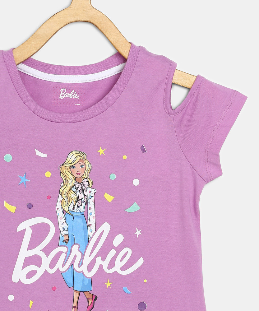 Barbie t shirt for hot sale girl