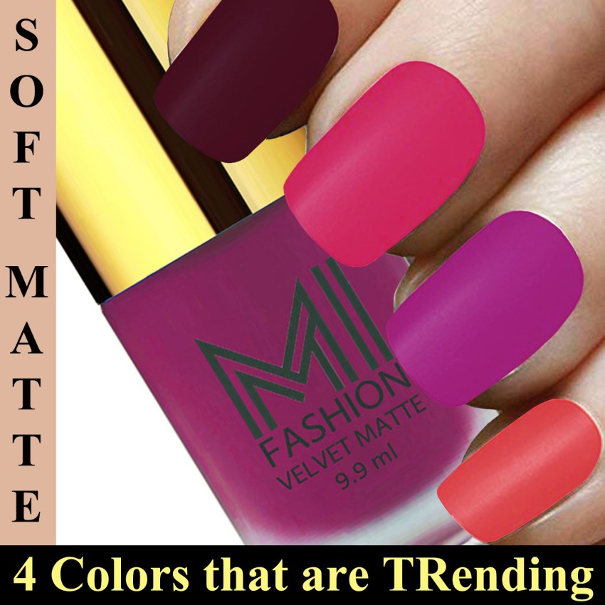 MI Fashion's Shine Nail Polish 3pc Pack - Your Go-To for Trendy Nail Colors