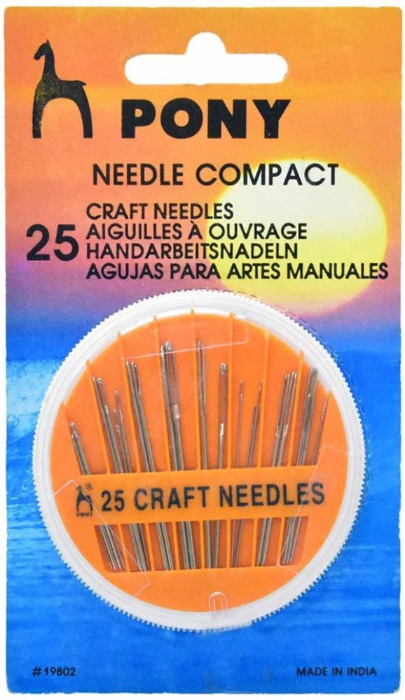 Pony Quilting Needles Hand Sewing Needles Betweens Size 7 1 Packet 25  Needles 