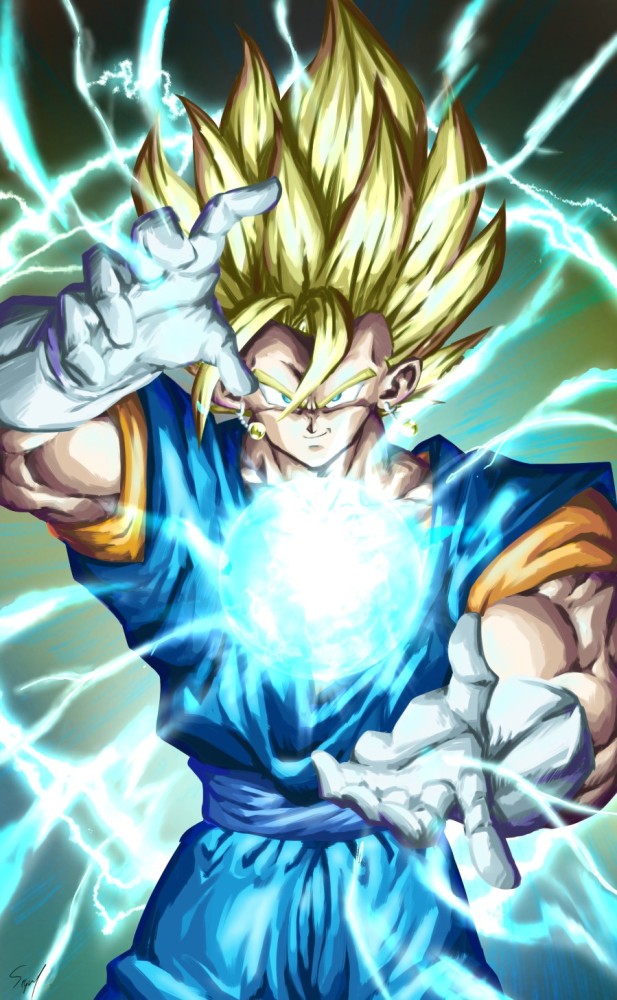 Dragon Ball Super/Z Goku Super Saiyan 12in x 18in Poster Free