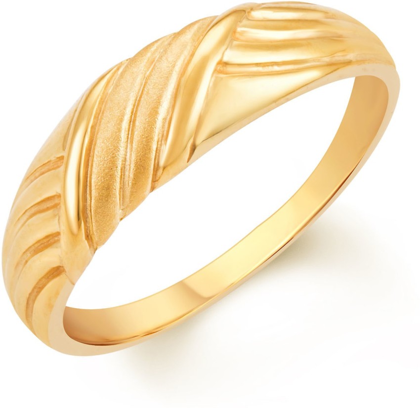 Simple gold ring design for male without on sale stone