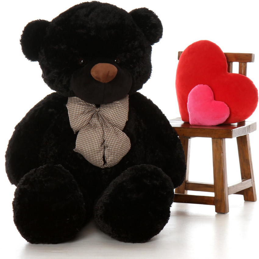 Black colour teddy bear clearance