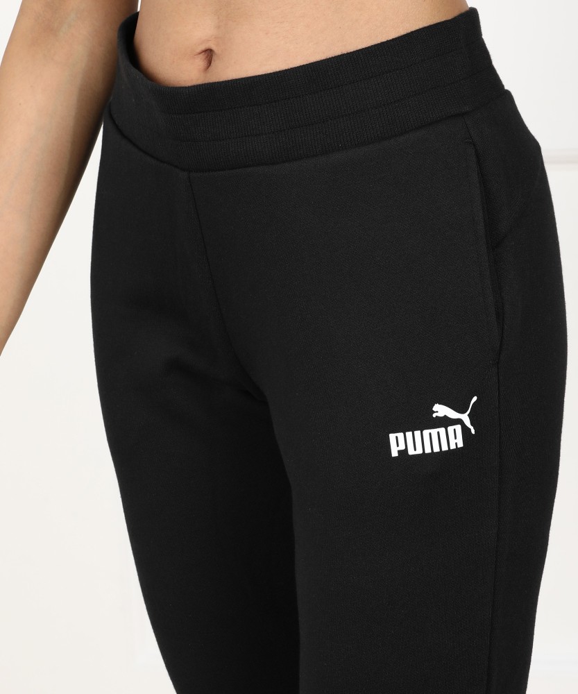 PUMA Essentials Sweat Pants Solid Women Black Track Pants - Buy PUMA  Essentials Sweat Pants Solid Women Black Track Pants Online at Best Prices  in India