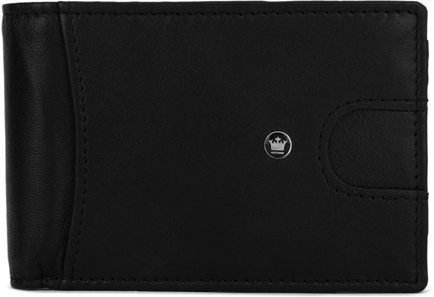 Louis Philippe Wallet for Men Bi-Fold Genuine Leather Slim & Sleek