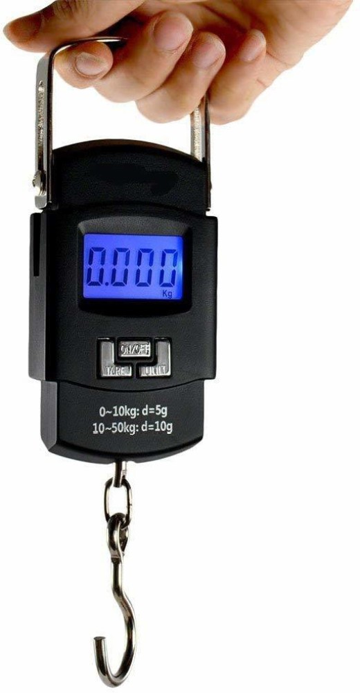Hot 50kg/10g Electronic Scale Portable Scale Spring Scale Kilogram