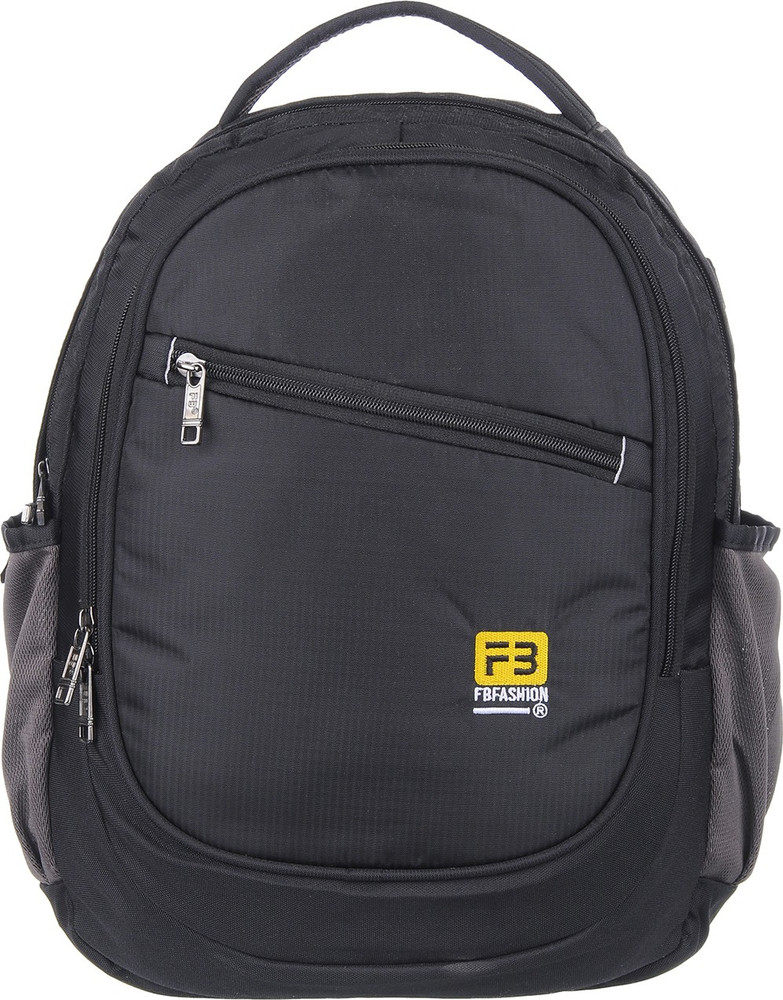 FB FASHION 718sbfbblack 22 L Backpack Black Price in India