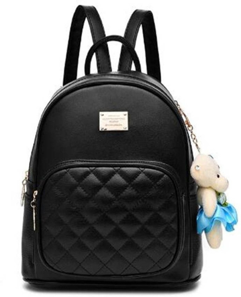 Cute mini leather online backpack