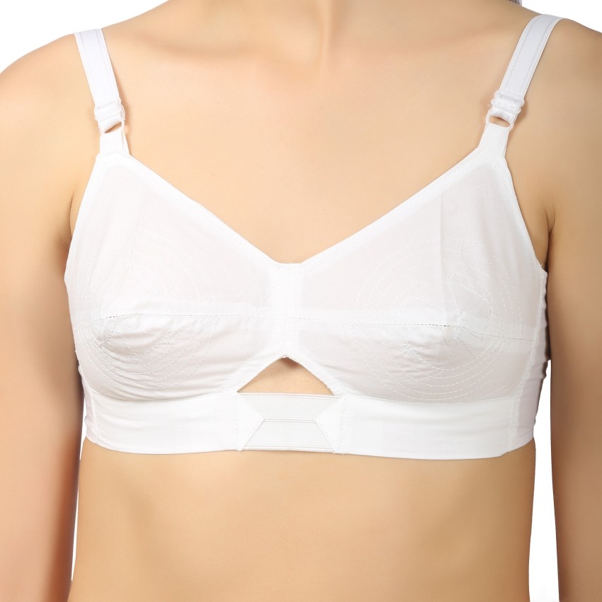 Buy Body Liv Non Padded Cotton Maternity Bra - White Online at Low