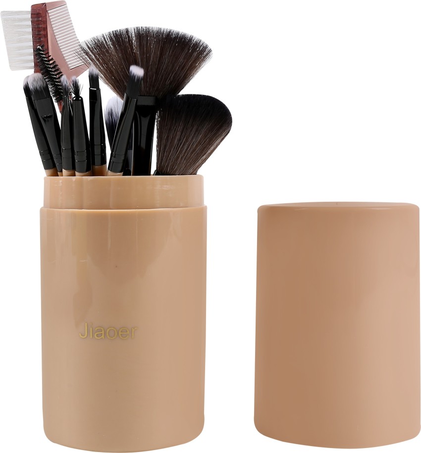Makeup Brush Holder, Ceramic Brush Holder, Brown Pottery, Brown Brush  Storage, Beige Pottery, Paint Brush Organizer, Paint Brush Storage -   Denmark