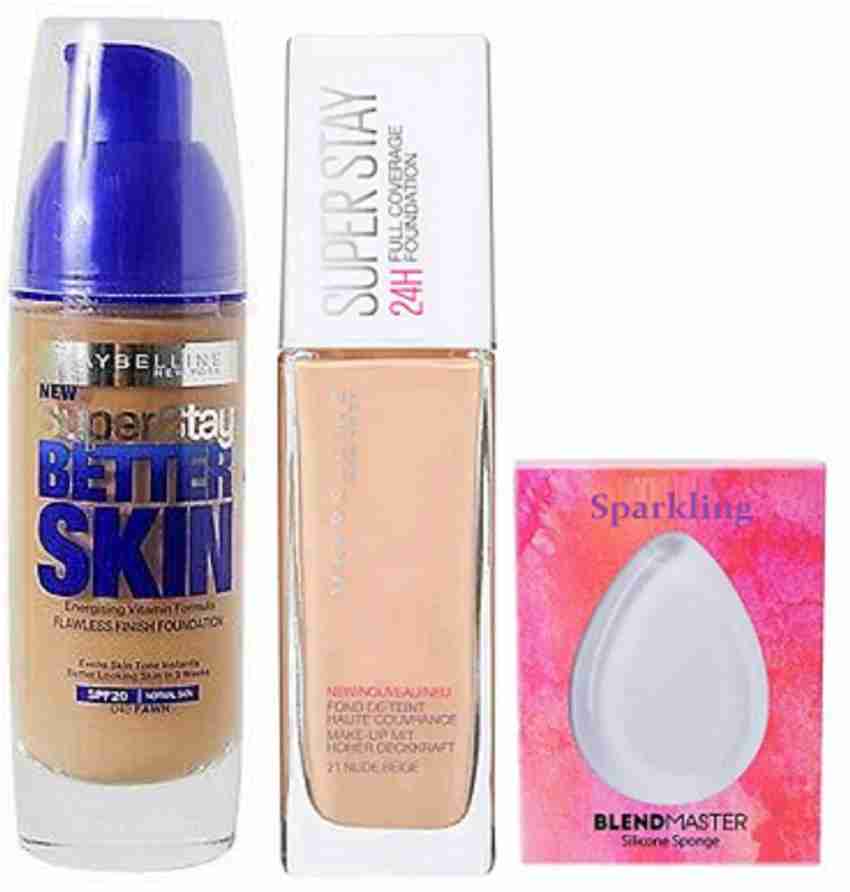 Maybelline Fond de teint Liquide SuperStay 24H - 46 Beige Warm