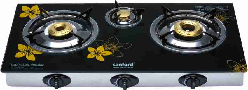 Sanford Glass Automatic Gas Stove Price in India Buy Sanford Glass Automatic Gas Stove online at Flipkart