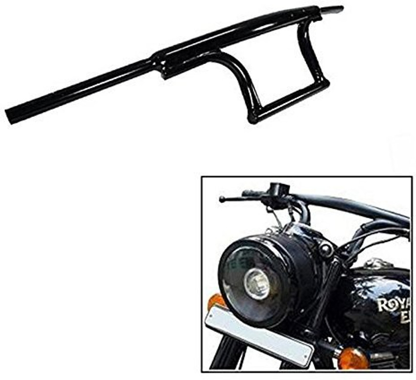 Bikewala CURVE CUT BULLET HANDLE BAR Black Universal Handlebar
