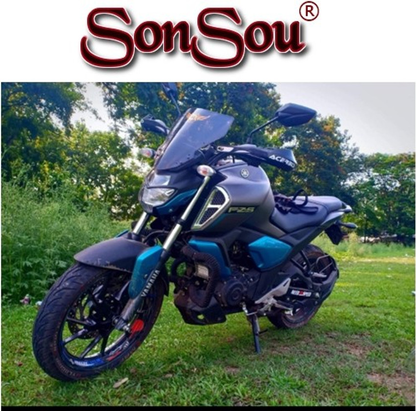 Fz25 store windshield modification