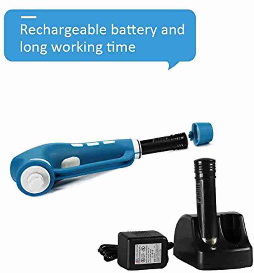 Smiledrive Handheld Cordless Power Scrubber Cleaner for Bathrooms Kitchen  Homes-Battery Operated (4xAA) Cleaning device with 3 Brushes & 1 Scouring  Pad Plastic Wet and Dry Brush Price in India - Buy Smiledrive Handheld  Cordless Power Scrubber