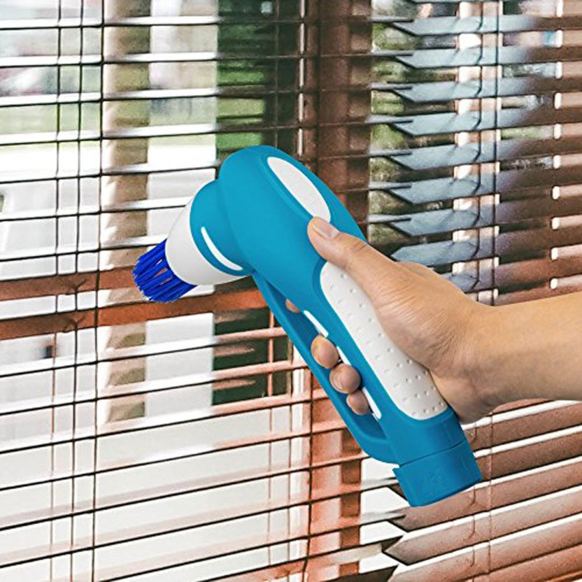 Smiledrive Handheld Cordless Power Scrubber Cleaner for Bathrooms Kitchen  Homes-Battery Operated (4xAA) Cleaning device with 3 Brushes & 1 Scouring  Pad Plastic Wet and Dry Brush Price in India - Buy Smiledrive Handheld  Cordless Power Scrubber