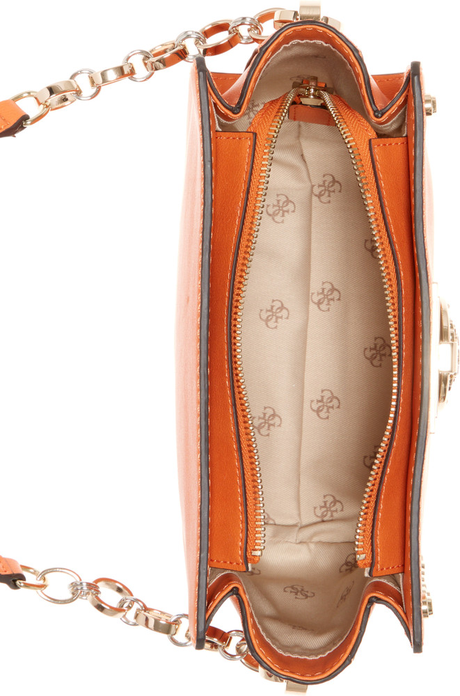 Orange guess purse top