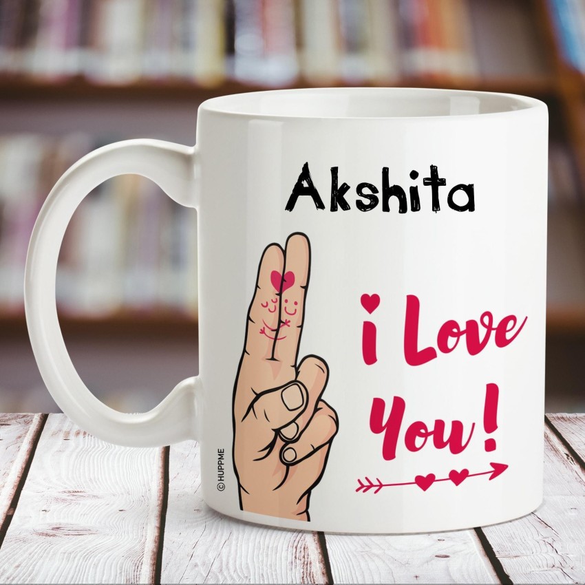Buy Chanakya Youre so Special Akshita White Coffee Name Ceramic Mug Online  at Low Prices in India  Amazonin