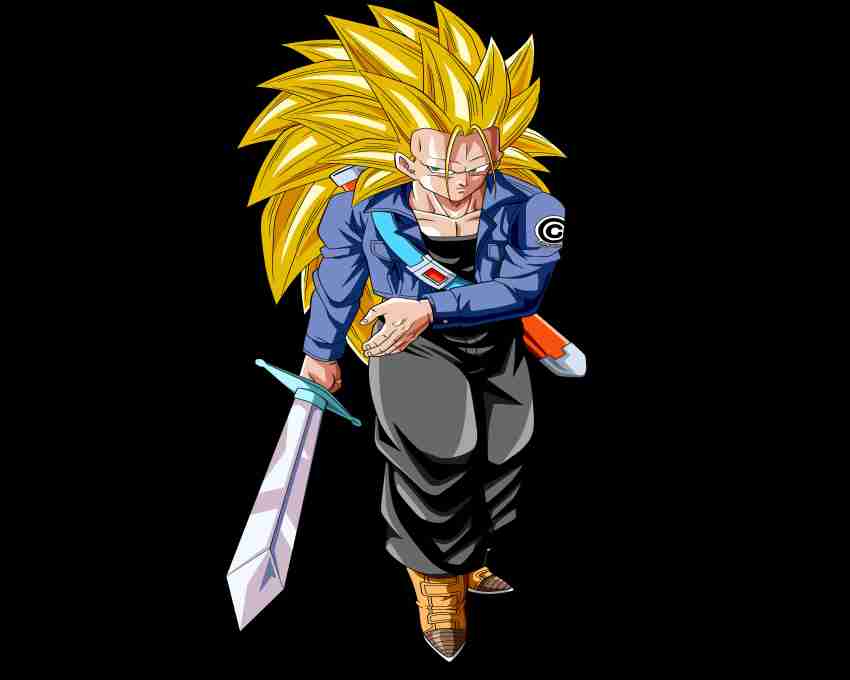 Future Trunks Dragon Ball Fine Art Anime Poster for Sale by