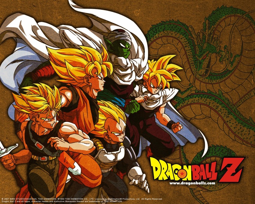 Dragon Ball Z All Characters Anime Poster