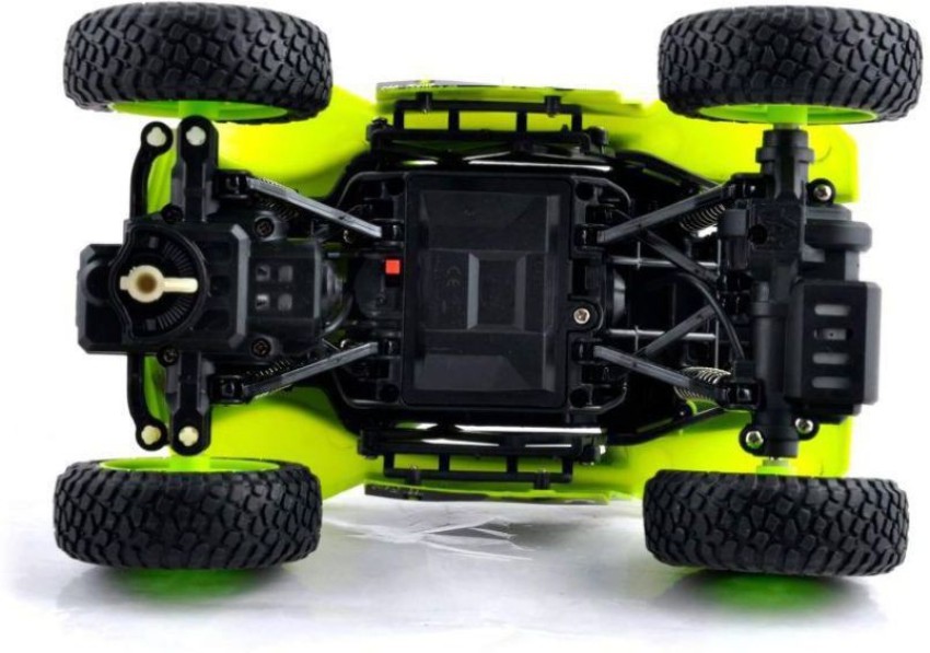 FLYSKY Rock Crawler 4WD Rally R/C Car with Multi Function Like-Full  Function Pro Steering/(Go Forward and Backward, Turn Left and Right)  /Adjustable Front /Wheel Alignment/4 Wheel Drive/High Strength  Shocker/Oversized Tires etc. 