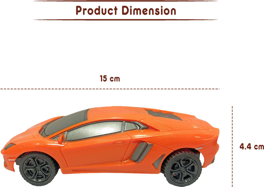 Orange hot sale lamborghini toy
