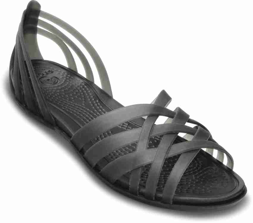 Huarache 2024 flat crocs