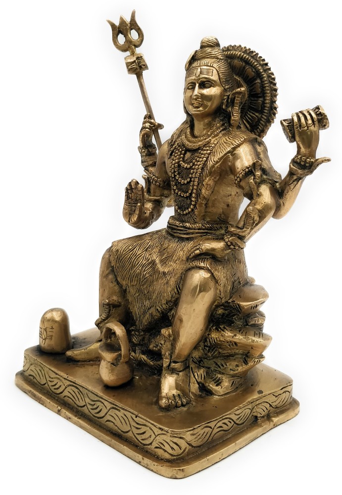 LORD SHIVA BRASS STATUE - Buy exclusive brass statues, collectibles and  decor