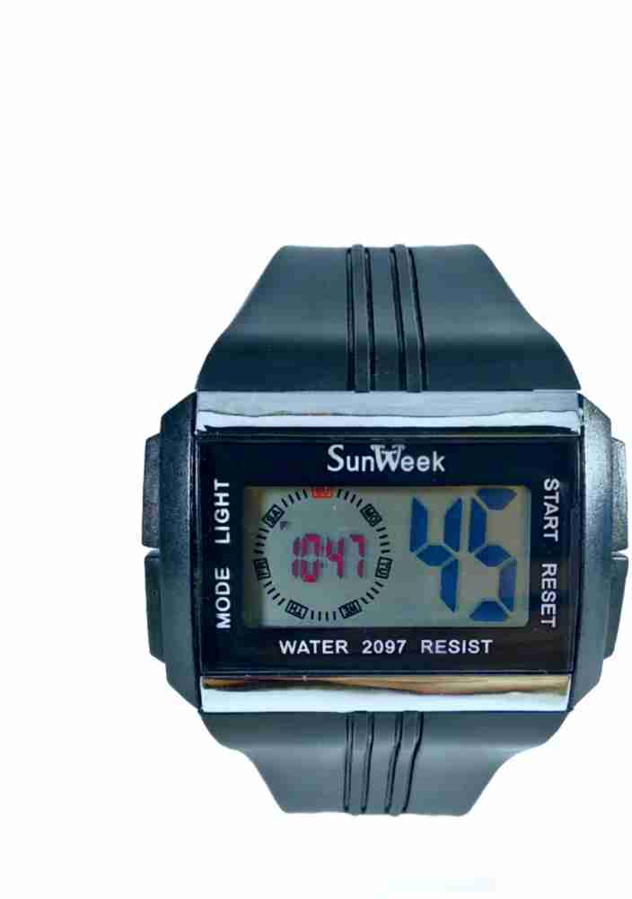 Sunweek 2097 Digital Watch For Boys Girls Buy Sunweek 2097 Digital Watch For Boys Girls Square dial sprots Online at Best Prices in India Flipkart