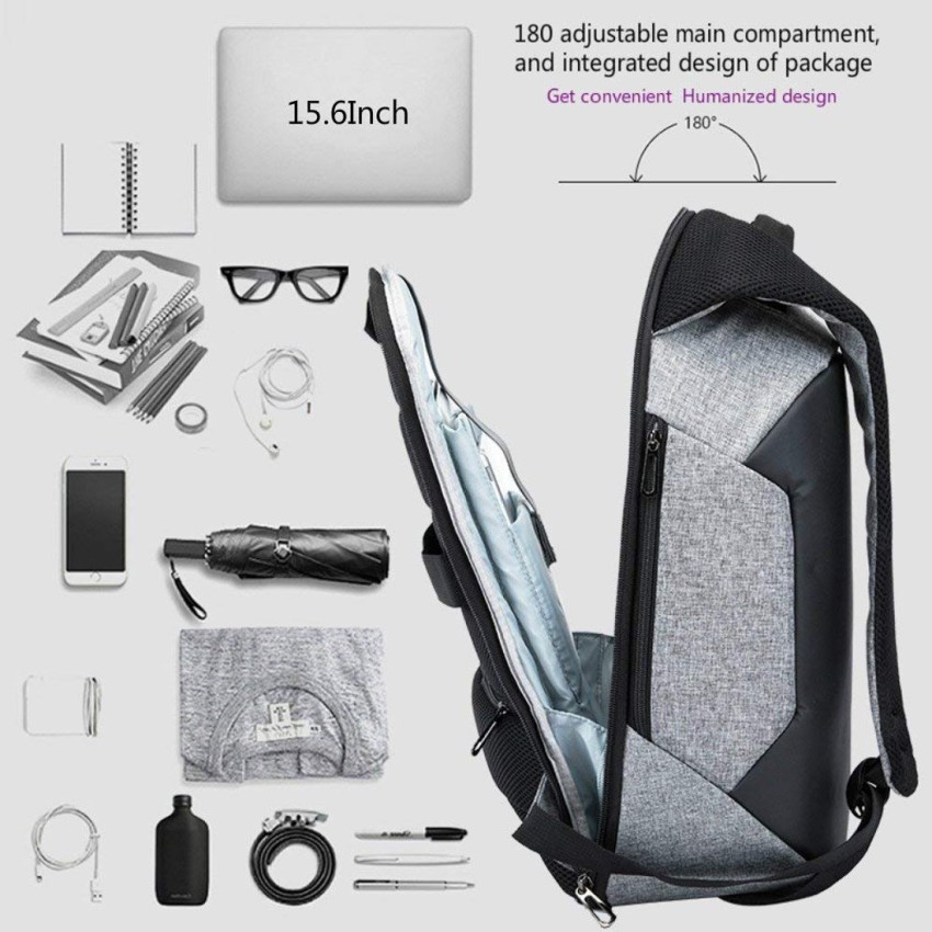 Anti theft backpack top hidden zipper