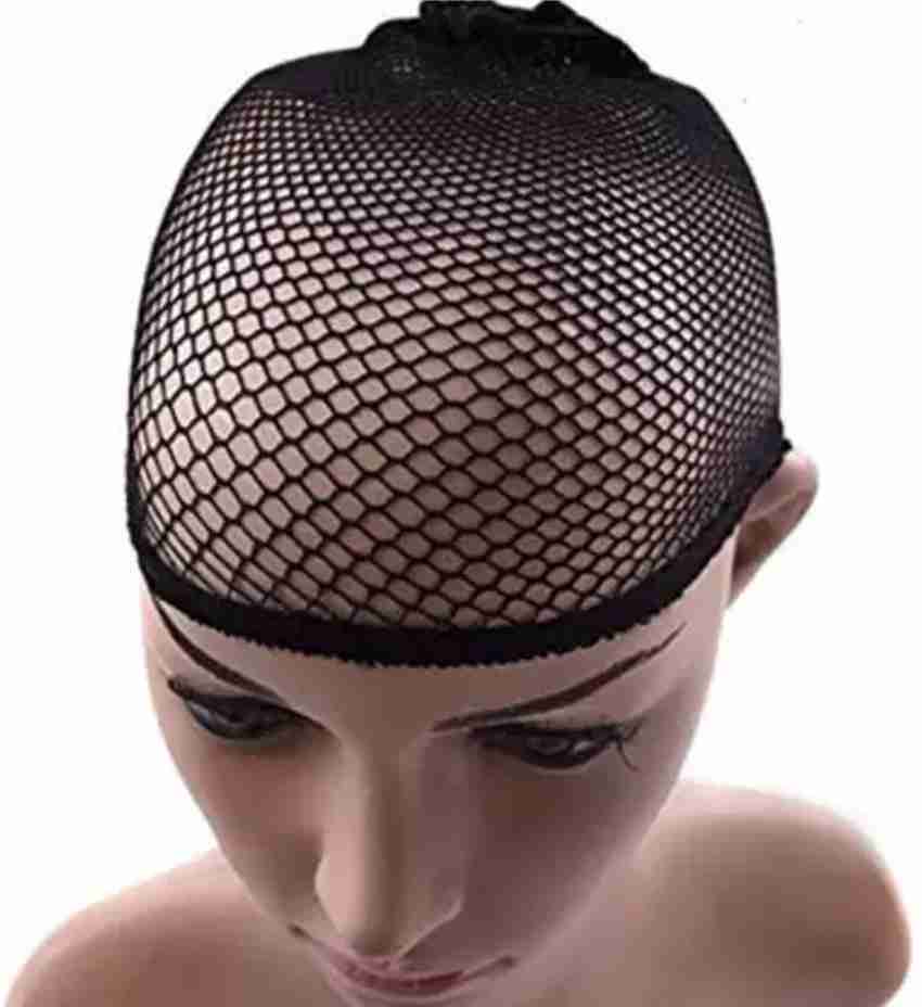 Fishnet wig cap store