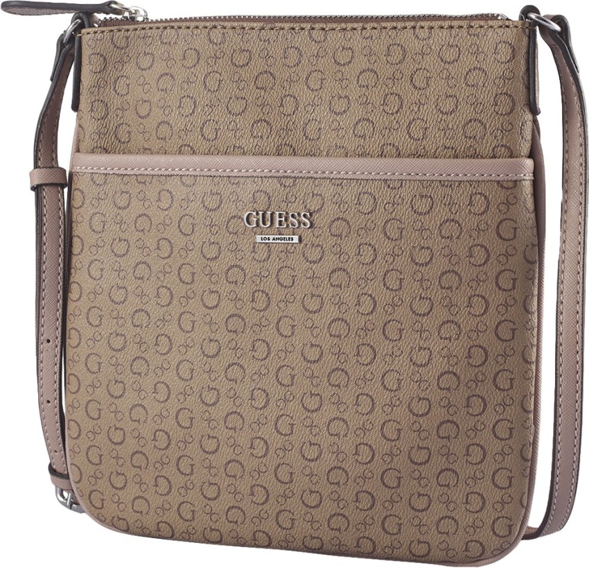 Buy GUESS Women Brown Sling Bag BROWN Online Best Price in India