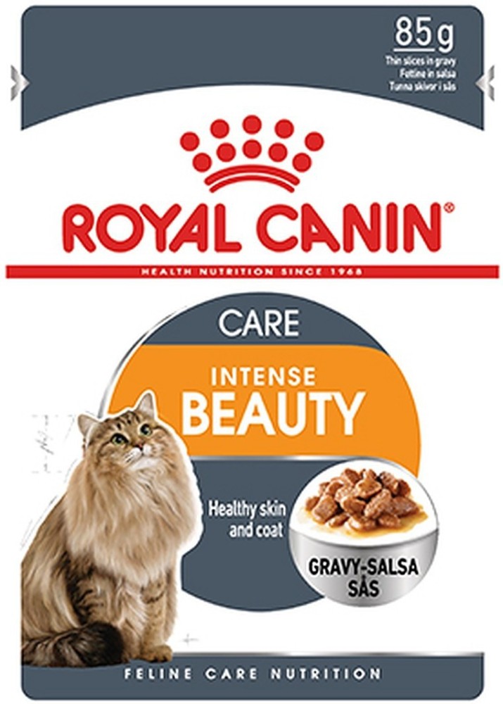 Royal canin 2024 intense beauty gravy