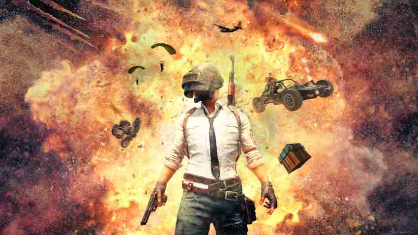 Pubg Game Poster Paper Print Fine Art Print - Gaming posters in