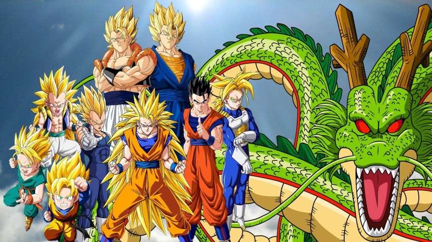 Dragon ball z, anime, dragon ball, gohan, goku movie, vegeta, HD phone  wallpaper