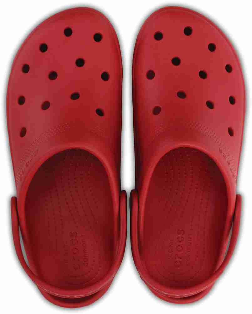 Red crocs sandals new arrivals