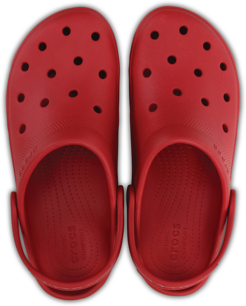 Red crocs size 7 best sale