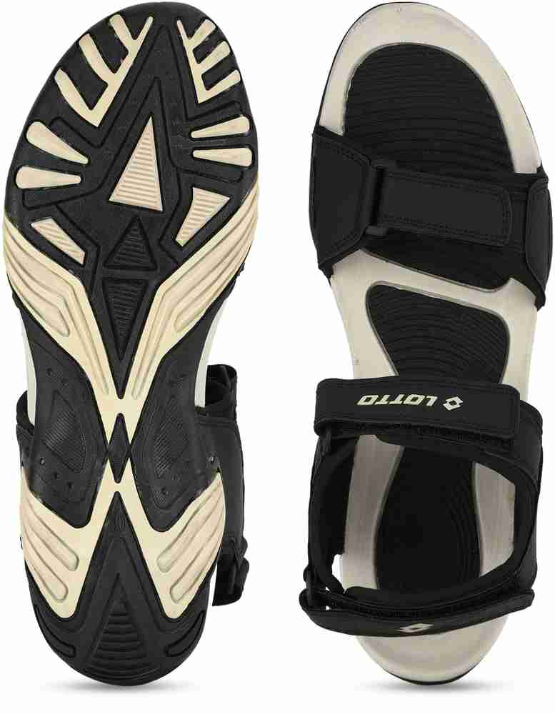 LOTTO Men Black Sports Sandals Buy LOTTO Men Black Sports