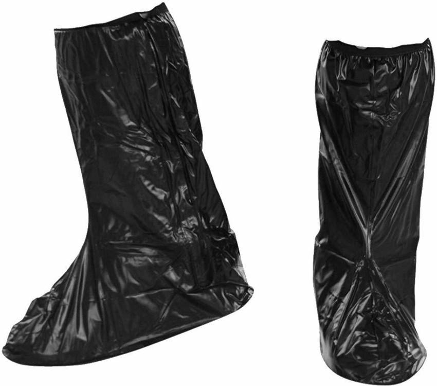 Plastic rain boots top over shoes