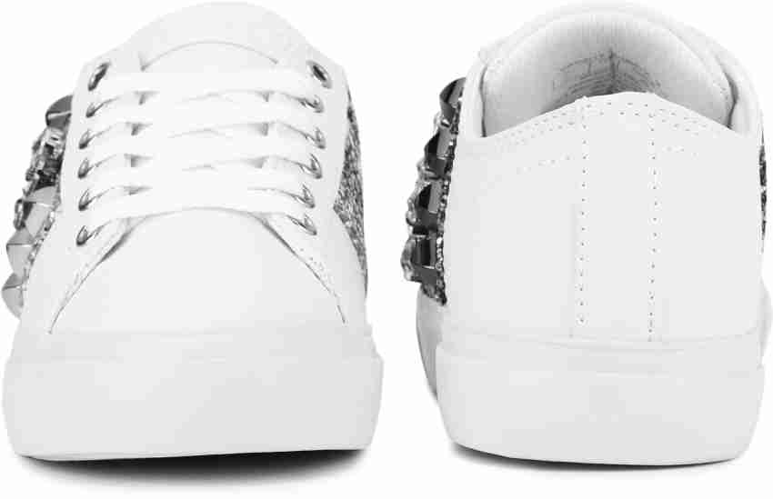 Guess white sneakers clearance amazon