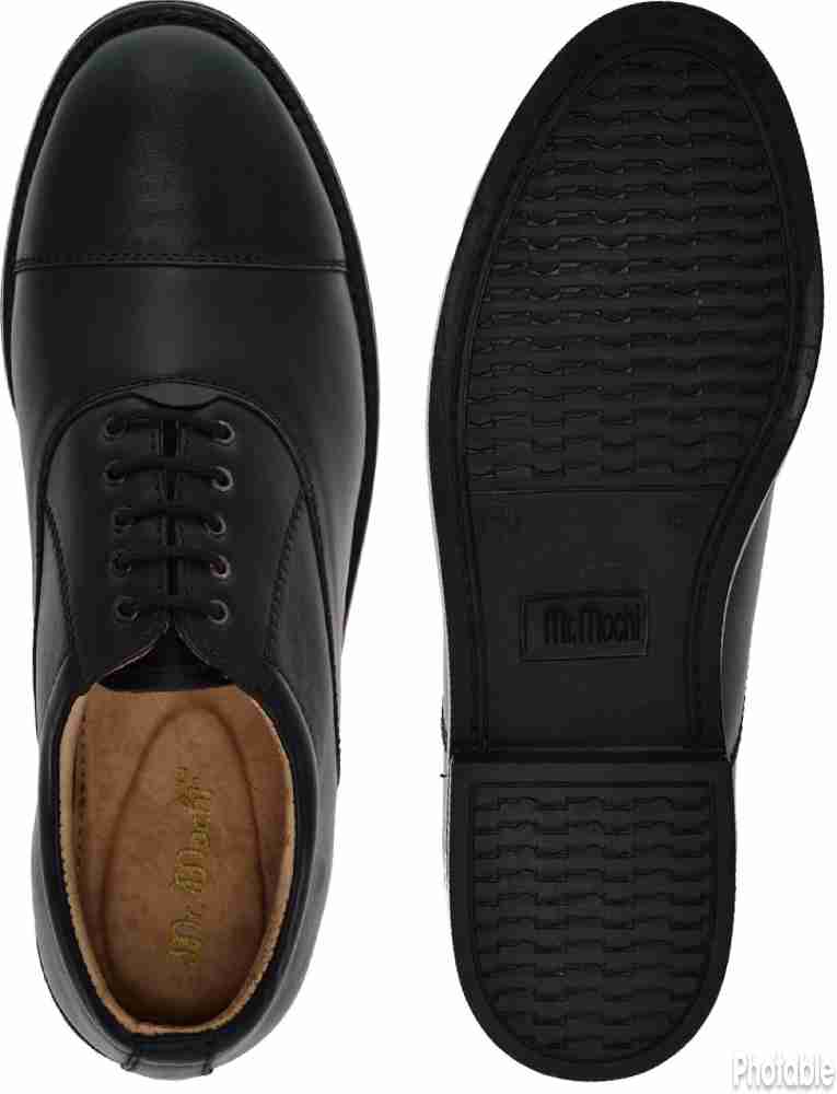 Buy Mochi Men Black Formal Oxford Online - Mochi Shoes