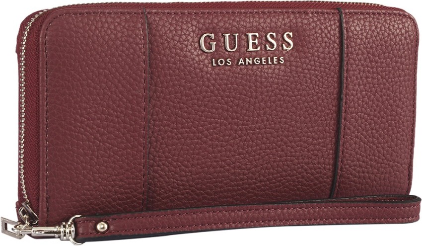 Guess hot sale burgundy wallet