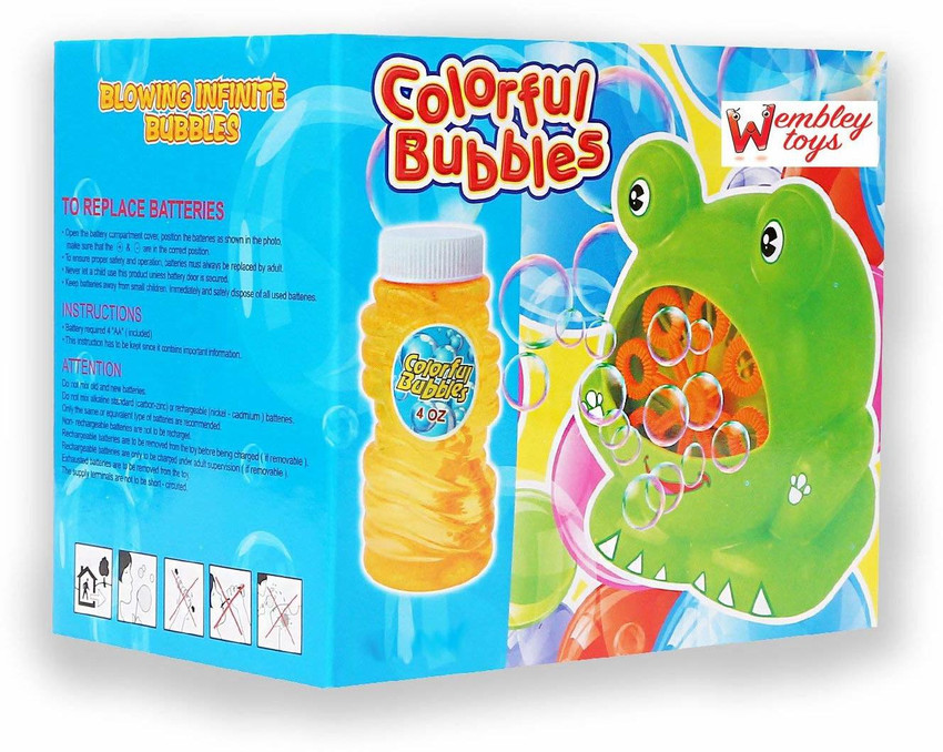 Frog bubble gun deals