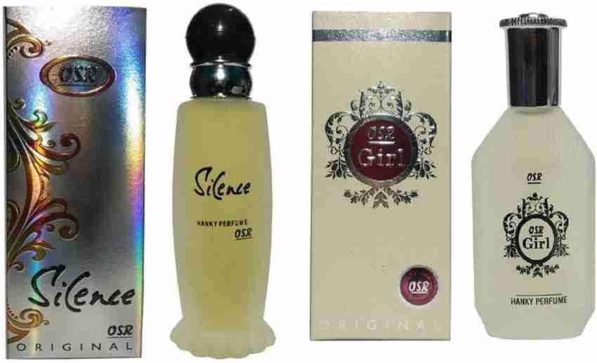 Silence perfume price best sale