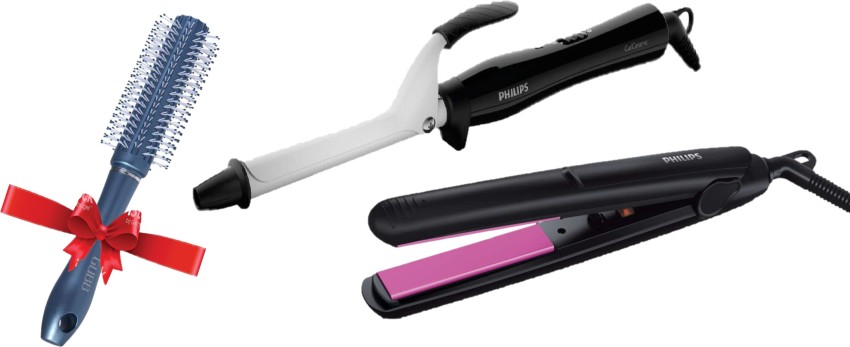 Philips hair straightener outlet and curler combo price