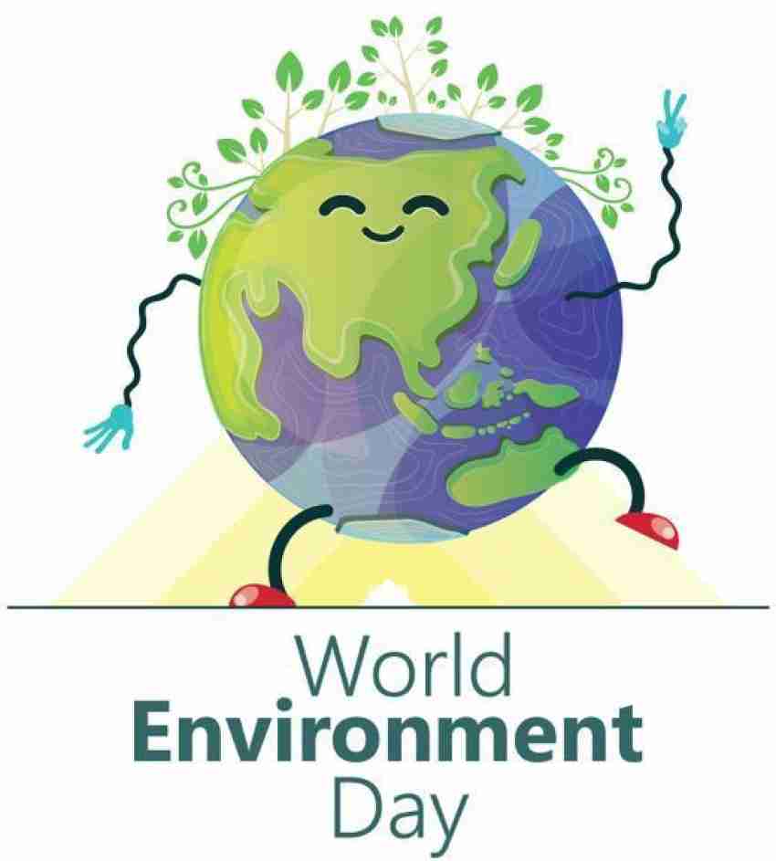 world environment day sticker poster|save water quotes Paper Print ...